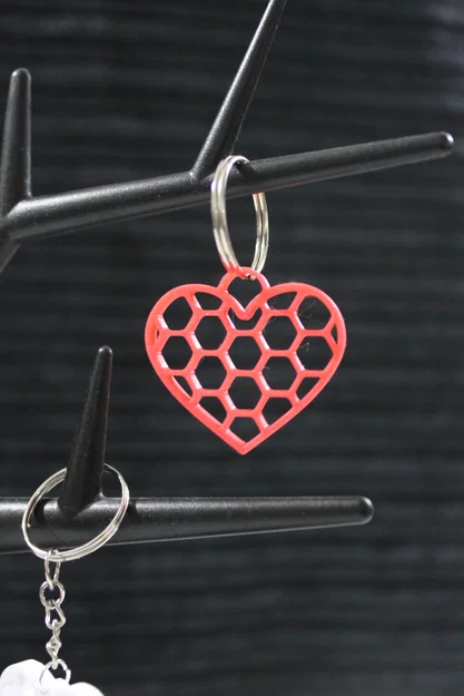 Móc khóa trái tim Heart Keychain - Image 2