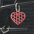 Móc khóa trái tim Heart Keychain - Thumbnail 2