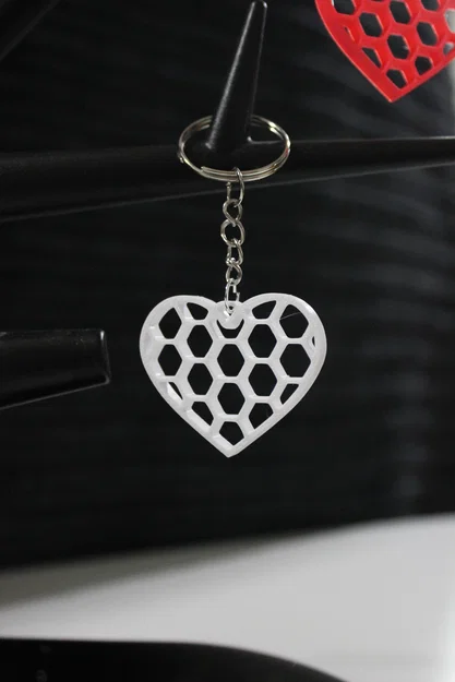Móc khóa trái tim Heart Keychain - Image 3