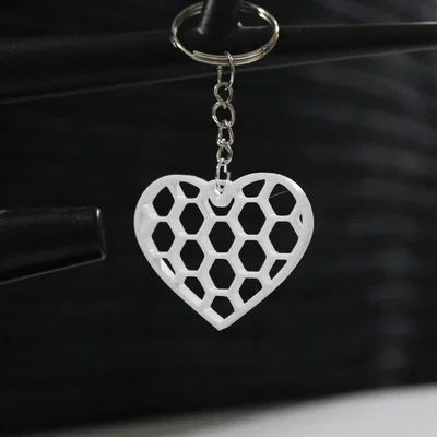 Móc khóa trái tim Heart Keychain