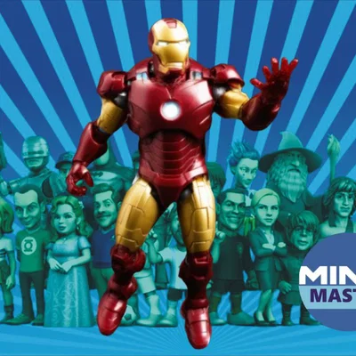 Mô hình Iron Man Minix in 3D siêu ngầu cho bộ sưu tập