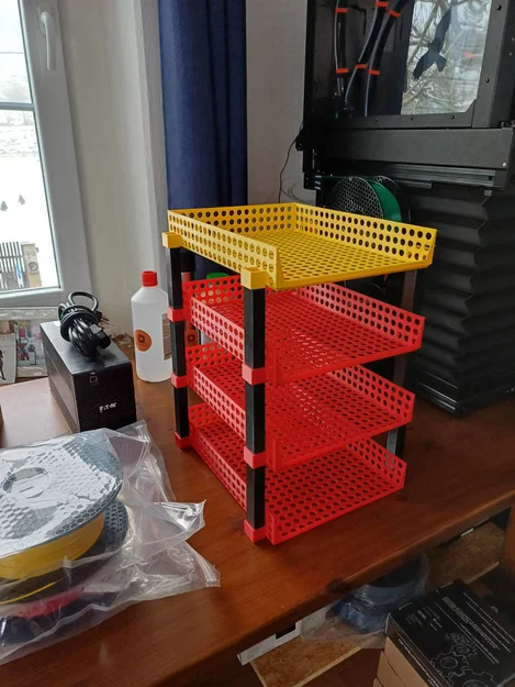 Khay đựng giấy tờ xếp chồng đa năng in 3D - Image 2