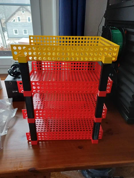 Khay đựng giấy tờ xếp chồng đa năng in 3D - Image 3