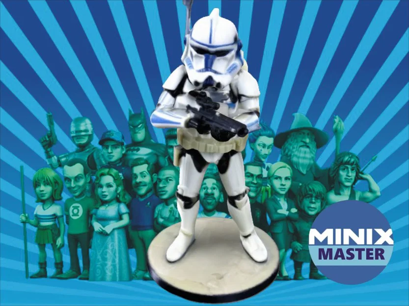 Mô hình Trooper Minix: Thiết kế độc đáo cho dân sưu tập 3D - Image 1