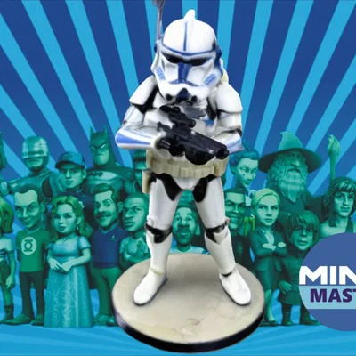 Mô hình Trooper Minix: Thiết kế độc đáo cho dân sưu tập 3D