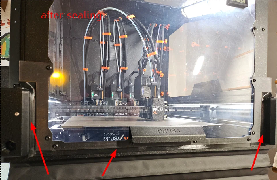 Gioăng chắn cửa cho tủ máy in Prusa XL - Image 2