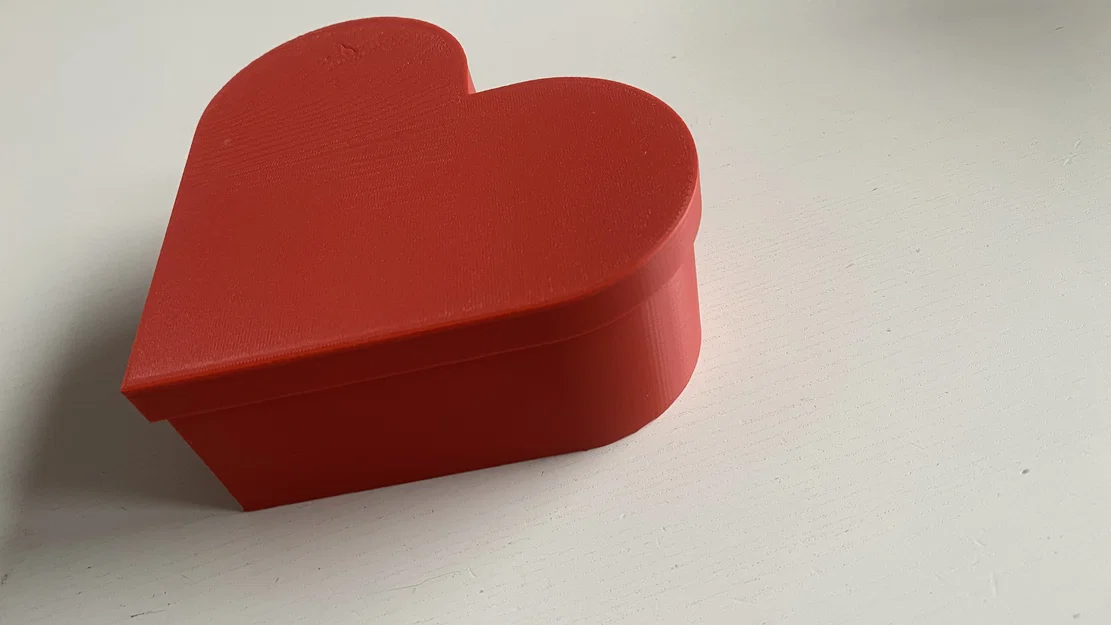 Hộp trái tim bất ngờ (Heart with surprise) - Món quà tặng in 3D - Image 1