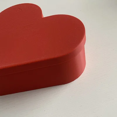 Hộp trái tim bất ngờ (Heart with surprise) - Món quà tặng in 3D