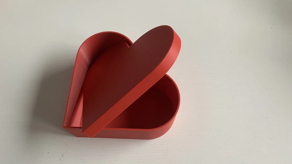 Hộp trái tim bất ngờ (Heart with surprise) - Món quà tặng in 3D - Image 2