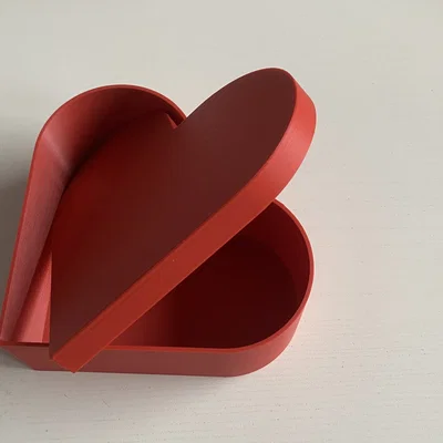 Hộp trái tim bất ngờ (Heart with surprise) - Món quà tặng in 3D