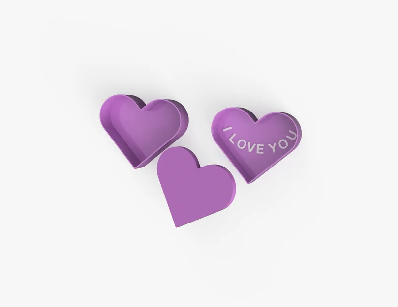 Hộp trái tim bất ngờ (Heart with surprise) - Món quà tặng in 3D - Image 3