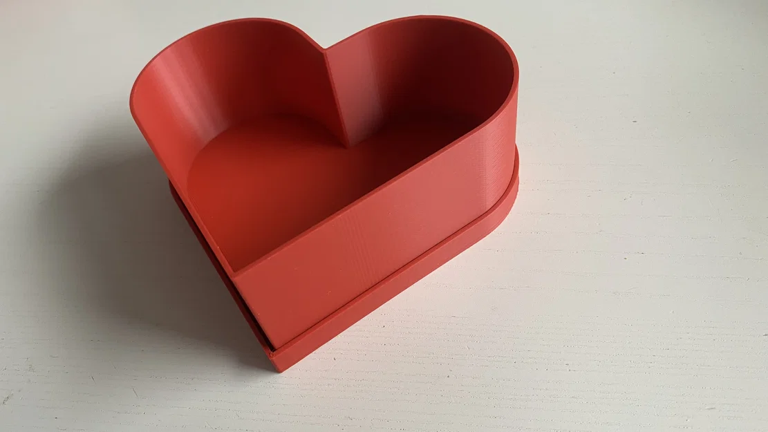 Hộp trái tim bất ngờ (Heart with surprise) - Món quà tặng in 3D - Image 4