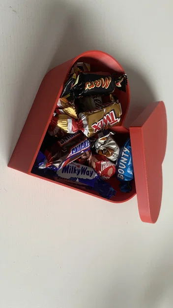 Hộp trái tim bất ngờ (Heart with surprise) - Món quà tặng in 3D - Image 5