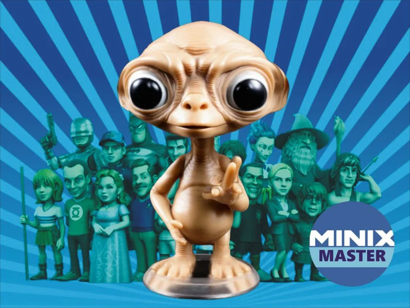 Mô hình in 3D nhân vật E.T. phong cách Minix độc đáo - Image 1