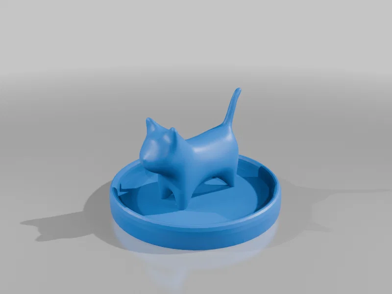Mô hình 3D chú mèo giữ nhẫn (Cat Ring Holder) cực kỳ dễ thương - Image 8