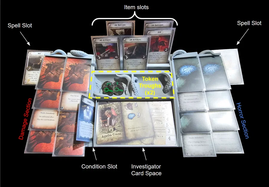 Bảng Điều Khiển Người Chơi Mansions of Madness (Phiên bản Trang trí) - Image 1