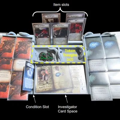 Bảng Điều Khiển Người Chơi Mansions of Madness (Phiên bản Trang trí)