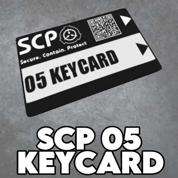 Thẻ từ SCP-05 (05 Keycard) - Image 1