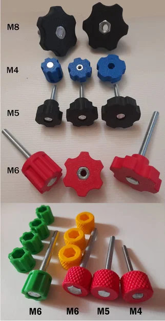 Núm vặn cho đồ gá (Jigs) trong xưởng mộc - Image 1