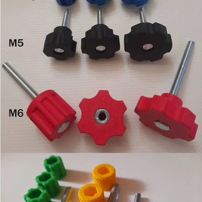 Núm vặn cho đồ gá (Jigs) trong xưởng mộc
