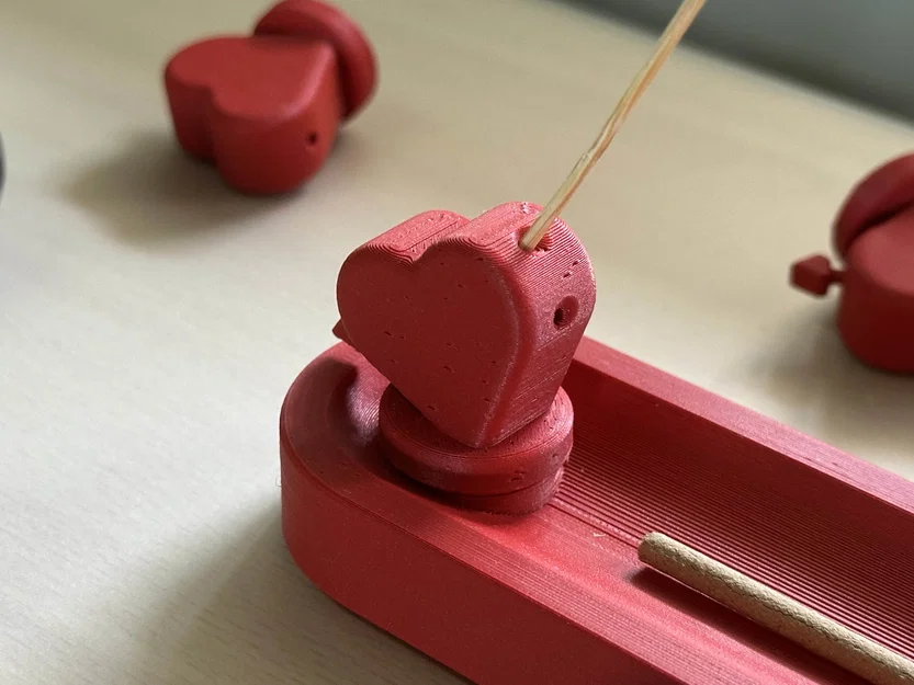 Đế cắm nhang và khay hình mũi tên Cupid (Có nam châm & Không nam châm) [Đặc biệt Valentine] - Image 5