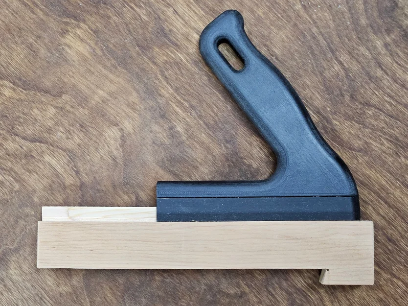 Tay cầm khớp đuôi én cho khối đẩy gỗ (Dovetail Push Block Handle) - Image 1