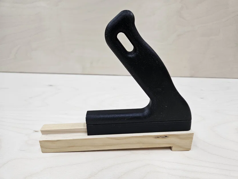 Tay cầm khớp đuôi én cho khối đẩy gỗ (Dovetail Push Block Handle) - Image 4
