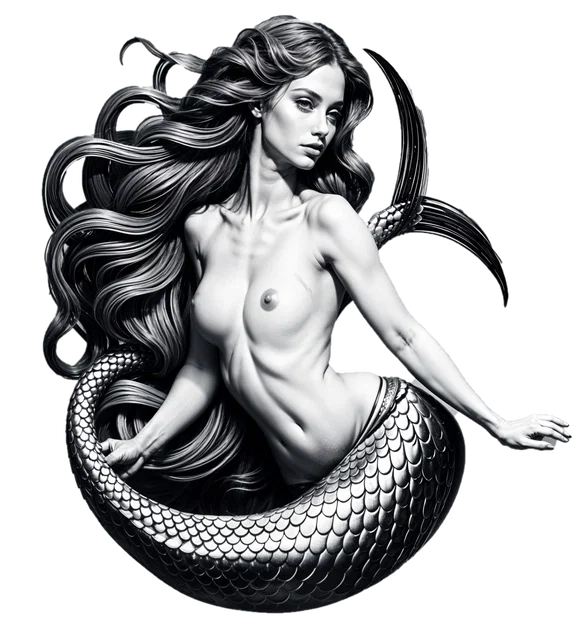 Mô hình Hueforge Nàng tiên cá - Image 1