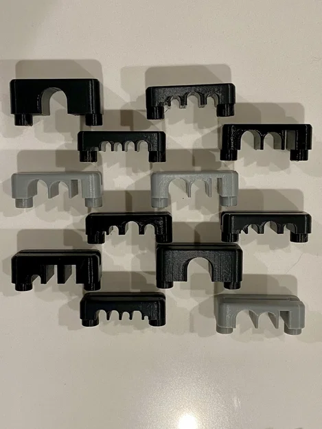 Bộ kẹp pegboard - Giải pháp đi dây gọn gàng - Image 4