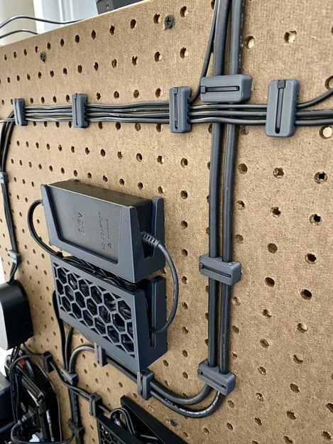 Bộ kẹp pegboard - Giải pháp đi dây gọn gàng - Image 10