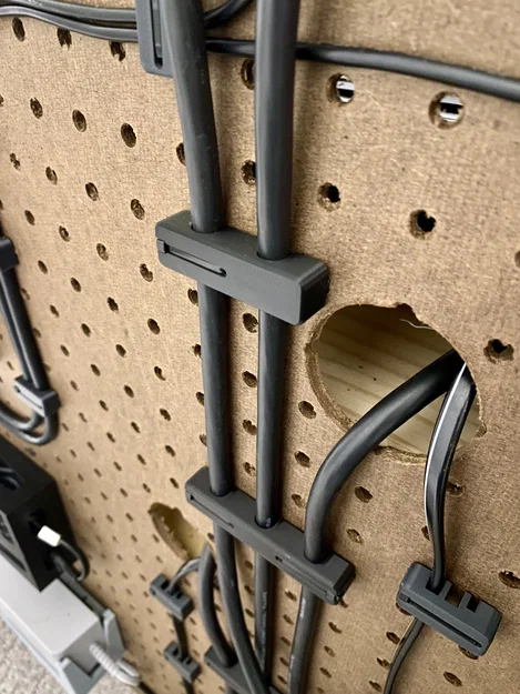 Bộ kẹp pegboard - Giải pháp đi dây gọn gàng - Image 13