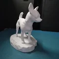Mô hình tượng chó Chihuahua dễ thương dùng trang trí 3D - Thumbnail 2