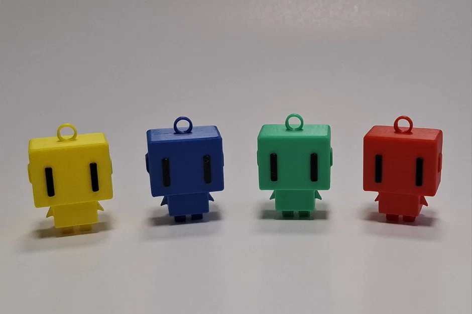 Móc khóa Robot mini dễ thương - Image 2