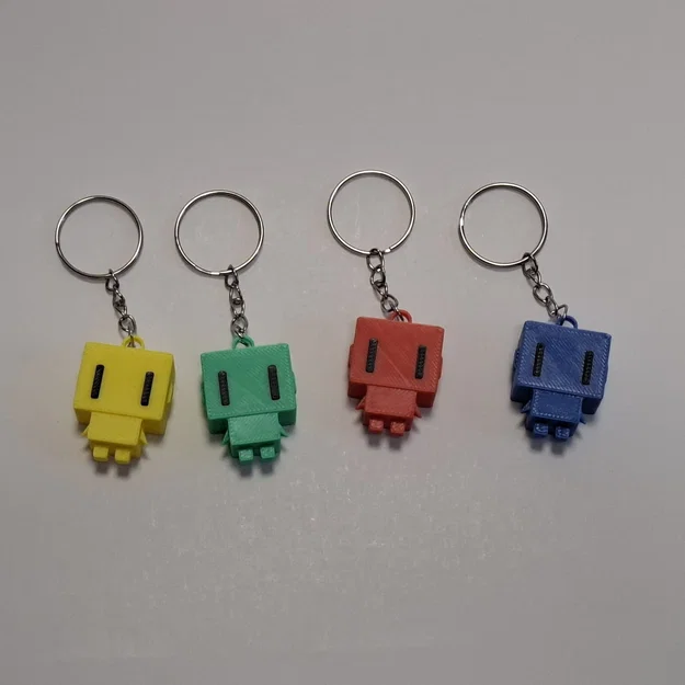 Móc khóa Robot mini dễ thương - Image 3