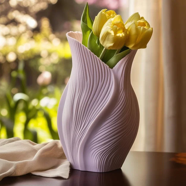 Bình hoa Tulipa Vase - Vẻ đẹp tinh tế cho ngôi nhà - Image 1
