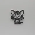 Móc khóa mèo Pharaoh Ai Cập cute - Mô hình in 3D độc đáo - Thumbnail 1