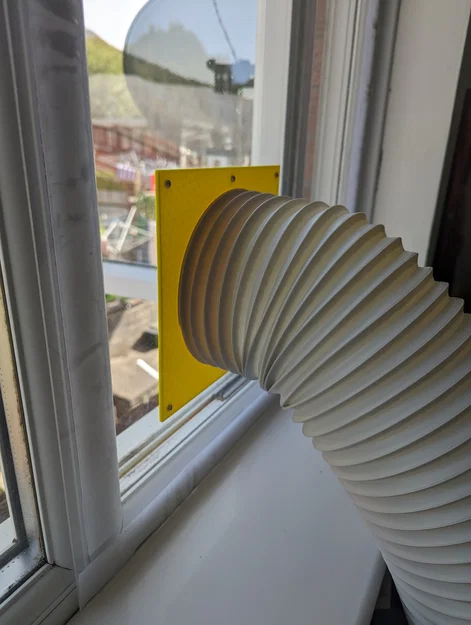 Bộ chuyển đổi/Đầu gắn ống thoát khí điều hòa 150mm - Image 1