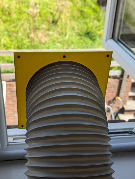 Bộ chuyển đổi/Đầu gắn ống thoát khí điều hòa 150mm - Image 2