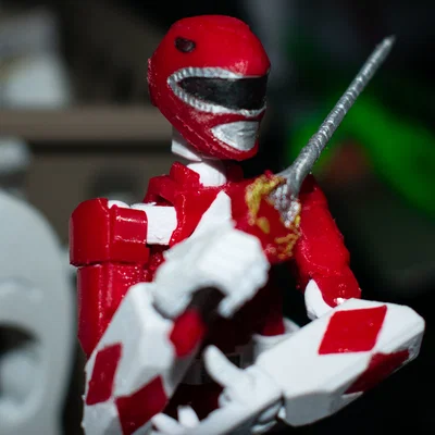 Mighty Morphin Dummy Rangers - Red