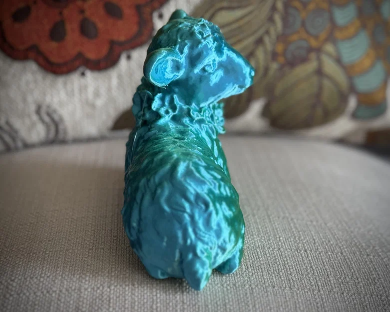 Mô hình chú cừu con đang nằm nghỉ - Image 6