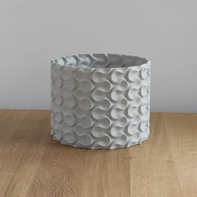 Chậu Cây 3D Decor Hoa Văn Hữu Cơ - In Vase Mode Siêu Dễ