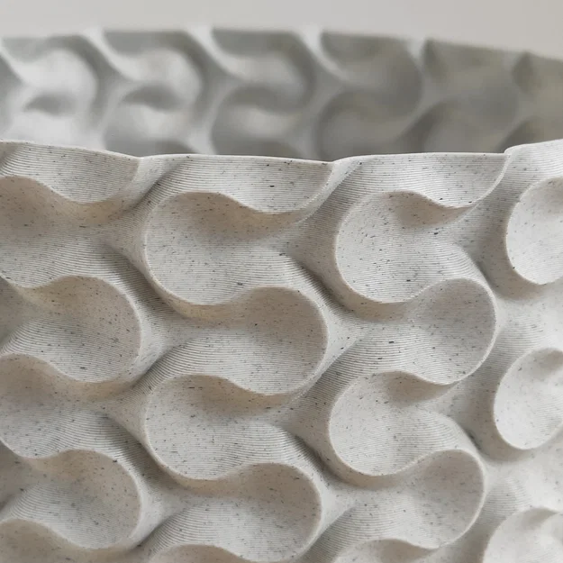 Chậu Cây 3D Decor Hoa Văn Hữu Cơ - In Vase Mode Siêu Dễ - Image 3