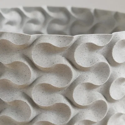 Chậu Cây 3D Decor Hoa Văn Hữu Cơ - In Vase Mode Siêu Dễ