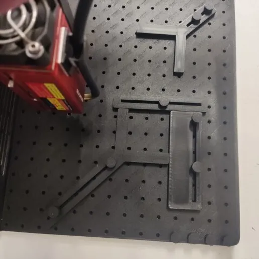 Bộ khung định vị vật liệu cho Sculpfun iCube (Jig) chính xác - Image 1