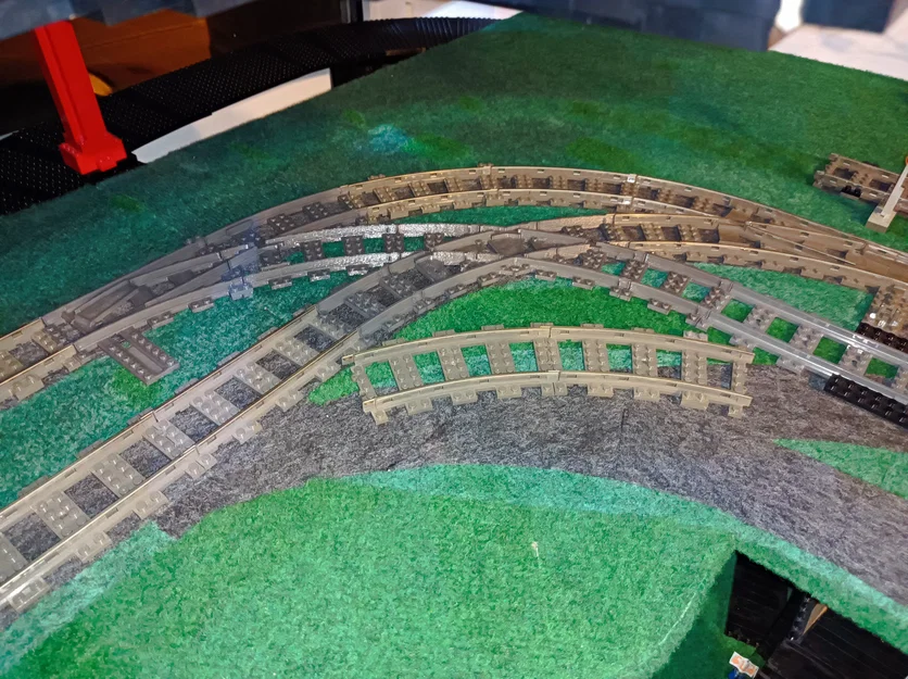 Đường ray chéo cong cho tàu Lego | Bogenkreuzung - Image 4