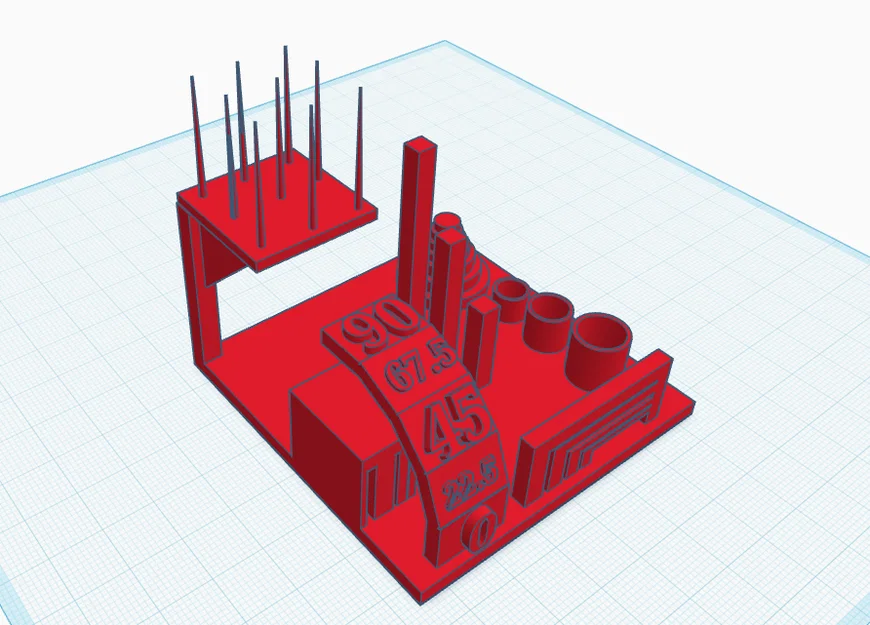 Mô hình kiểm tra máy in 3D (Printer Test) chuẩn xác không cần support - Image 1