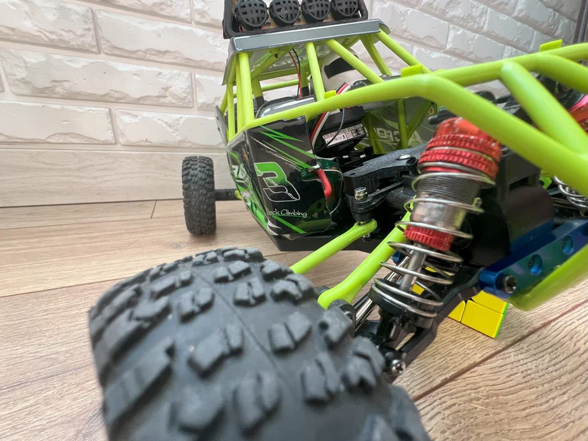 Bản nâng cấp hệ thống lái (bellcrank steering) cho Wltoys 12428 - Image 1