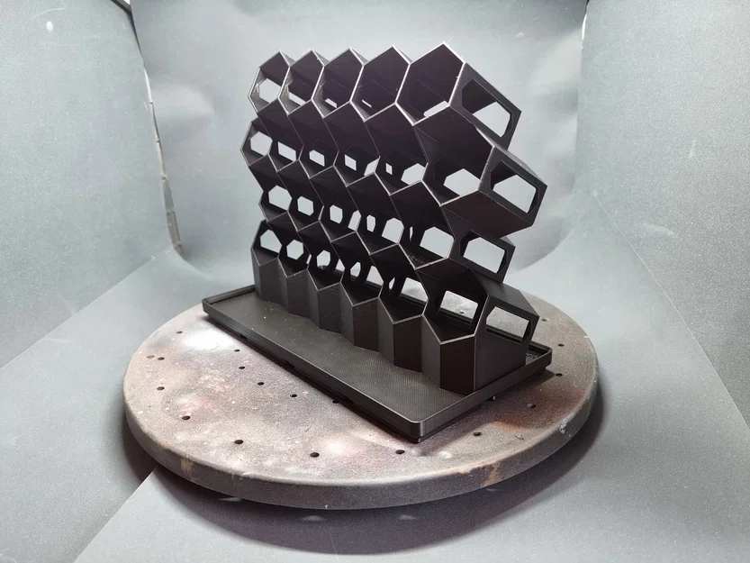 Khay Đựng Chai Sơn 17ml Hệ Gridfinity (Vallejo, Game Color, ScaleColor, v.v.) - Image 1