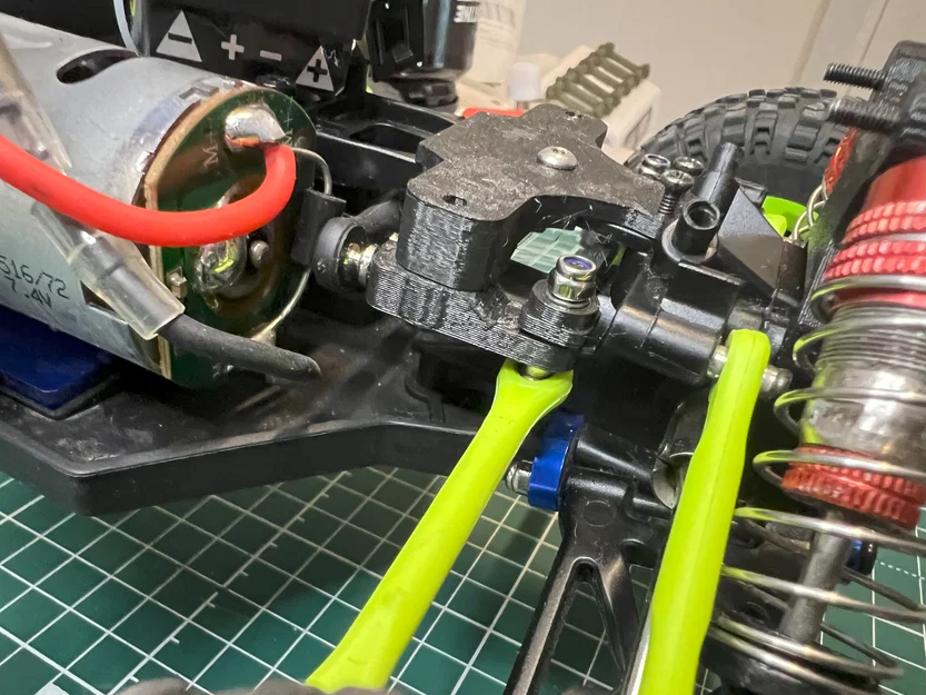 Bản nâng cấp hệ thống lái (bellcrank steering) cho Wltoys 12428 - Image 2