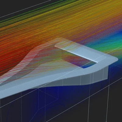NACA Air Inlet (Miệng hút gió) – Thiết kế khí động học tùy chỉnh